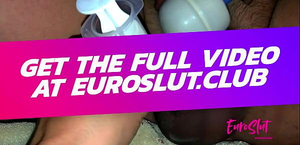  Euroslut Ball Torture She Puts the Needle in the Ball [euroslut.club]